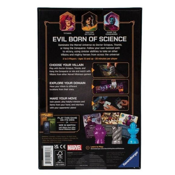 Ravensburger Marvel Villainous: Twisted Ambitions Board Game - Picture 7 of 7